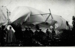 Zeppelin LZ 7 Deutschland Nach Der Katastrophe Am Limberg 1910 I-II Dirigeable - Dirigeables