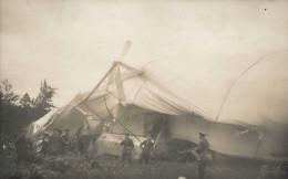 Zeppelin LZ 7 Deutschland Unglück 1910 Am Limberg Foto-AK I-II Dirigeable - Dirigeables