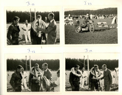 Motorsport Album Mit 35 Eingeklebten Bildern Vom ADAC Grasbahnrennen Am 24.09.1967 In Krumbach II - Other & Unclassified