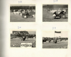 Motorsport Album Mit Ca. 150 Fotos Eines Grasbahn-Rennens 1961 II - Altri & Non Classificati
