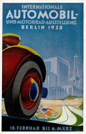 Automobilausstellung Berlin 1938 Mit So-Stempel I-II - Otros & Sin Clasificación