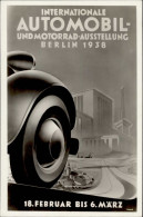 Automobilausstellung Berlin 1938 Mit So-Stempel I-II - Other & Unclassified