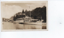 Cpa - 74 - Annecy - Carte Photo L'embarcadère Bateau Le France - A VOIR - Annecy