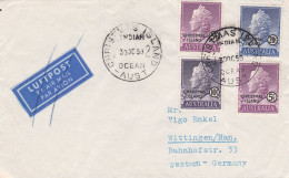 From Christmas Island To Germany - 1959 - Christmaseiland