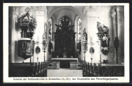 AK Artstetten, Grabstätte Des Thronfolgerpaares In Der Schlosskirche  - Other & Unclassified