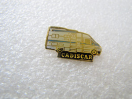 PIN'S    CADISCAR    MOBIL HOME - Other & Unclassified