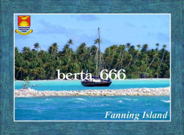 Kiribati Fanning Island New Postcard - Kiribati