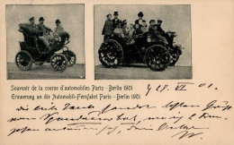 Auto Automobil-Fernfahrt Paris-Berlin 1901 I-II - Autres & Non Classés