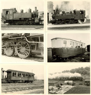 Eisenbahn Lot Mit Ca. 300 Trainspotter Fotos Meist 1950er-60er Jahre Chemin De Fer - Trains