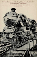 Eisenbahn 2B 1 Heißdampf-Schnellzuglokomotive Gatt. X H Der Sächsischen Staatsbahn Erbaut 1909 I-II Chemin De Fer - Trains