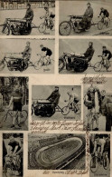 Fahrrad Diverse Rennfahrer II (beschrieben, Fleckig) Cycles - Other & Unclassified
