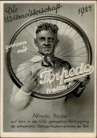 Fahrrad Nürnburgring Eifel Weltmeister Binda, Alfredo Gewann Mit Tordedo Freilauf 1927I-II Cycles - Sonstige & Ohne Zuordnung