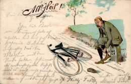 Fahrrad All Heil 1898 I-II (fleckig) Cycles - Autres & Non Classés