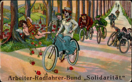 Fahrrad Arbeiter-Radfahrer-Bund Solidarität II (bemalt, Ränder Abgestossen) Cycles - Sonstige & Ohne Zuordnung