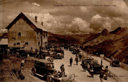 Fahrrad Refuge Du Col D Allos Tour De France 1926 I-II Cycles - Sonstige & Ohne Zuordnung