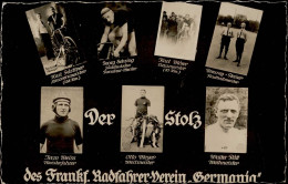 Fahrrad Rennfahrer Des Frankf. Radfahrer-Verein Germania I-II Cycles - Autres & Non Classés