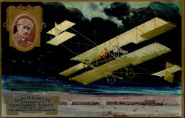 Verkehr Coupe Gordon Bennett Curtiss, Glen H. Prägekarte I-II - Otros & Sin Clasificación
