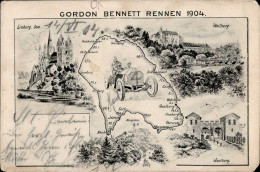 Verkehr Saalburg Gordon Bennett Rennen 1904 II (Ecken Abgestossen, Fleckig) - Other & Unclassified