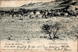 Kolonien Deutsch-Südwestafrika Rehoboth Stemepl Swakopmund 20.9.1905 I-II (Marke Entfernt, Fleckig) Colonies - Ehemalige Dt. Kolonien