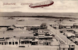 Kolonien Deutsch-Südwestafrika Swakopmund Zeppelin Lazarethstraße 28.5.1912 Nach Hamburg I-II Dirigeable Colonies - Ehemalige Dt. Kolonien