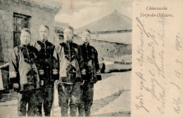 Kolonien Kiautschou Chinesische Torpedo-Offiziere I-II Colonies - Ehemalige Dt. Kolonien