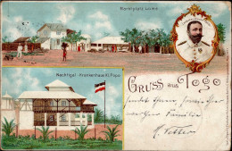 Kolonien Togo Lome 7.10.1899 Nach Berlin-Köpenick II (Bugspuren, Ecken Bestoßen) Colonies - Ehemalige Dt. Kolonien