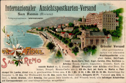 AK-Geschichte San Remo Internationaler Ansichtspostkarten-Versand I-II - Other & Unclassified