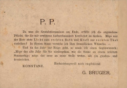 Vorläufer 1886 Konstanz II- (repariert) - History
