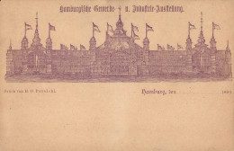 Vorläufer 1889 Hamburg Gewerbe- Und Industrieausstellung II (kl. Einriss, Kl. Eckfehler) - Geschichte