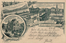 Vorläufer 1889 Minden Verlag Hufeland I-II - Historia