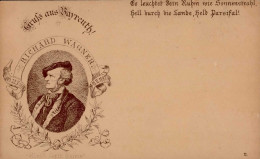 Vorläufer1883 Bayreuth Richard Wagner Verlag Ch. Senfft, Bayreuth II- (eine Seite Beschnitten) - Storia