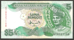 Malaysia 5 Ringgit Ahmad M Don P-35A 1998 UNC - Malesia