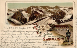 Berghütte Sanmoar-Hütte Am Niederjoch I-II Cabane - Sonstige & Ohne Zuordnung