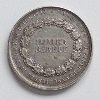 Schützen CH-Bern Zum Andenken An Das  Eidg. Freischießen Medaille Silber 28 Mm Durchm. I-II - Autres & Non Classés