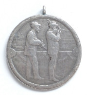 Schützen Eröffnungs-Schießen 1928 V. Preis Medaille Silber 29 Mm Durchm. I-II - Other & Unclassified