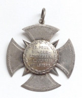 Schützen Heilsberg 27. Prov. Bundesschießen 1933 Medaille Silber Ca. 45 Mm Durchm. I-II - Autres & Non Classés
