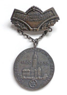 Schützen Höechst A. R. Verbandsschießen Kl. Kaliber Schützen Plakette Silber 1930 I-II - Otros & Sin Clasificación