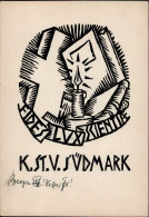 Studentika München K.St.V. Südmark 1925 I-II - Scuole