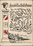 Studentika Passau Absolvia Handelsschule 1936 I-II - Ecoles