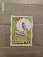1987	Korea	Rabbits (F94) - Corea Del Norte