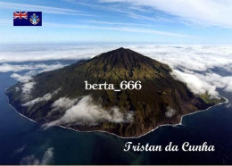 Tristan Da Cunha Island Aerial View New Postcard - Sint-Helena