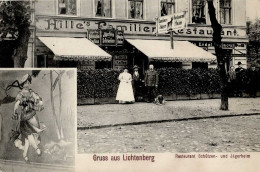 Berlin Lichtenberg (1000) Gasthaus Schützen- Und Jägerheim I-II - Plötzensee