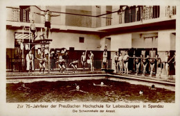 Berlin Spandau (1000) 75 Jahrfeier Der Preußischen Hochschule Für Leibesübungen Spandau Schwimmbad I- - Plötzensee