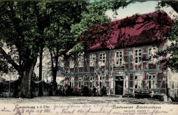 Lauenburg (2058) Gasthaus Schützenhaus 1911 I- - Sonstige & Ohne Zuordnung