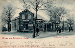 Quickborn (2085) Gasthaus Zum Schützenhof 1913 I-II - Autres & Non Classés