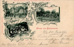 Bargteheide (2072) Hotel Und Klubhaus Unter Den Linden Inh. Freuck 1900 I-II (Stauchung) - Other & Unclassified