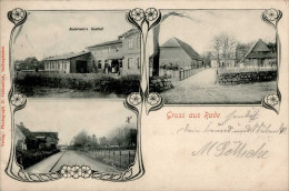 Rade (2211) Gasthaus Andersen 1904 I-II (fleckig) - Other & Unclassified