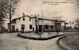 Quickborn (2224) Landbesitz Von Juister, Otto An Der Bilser Brück 1910 I-II (RS Leicht Fleckig) - Autres & Non Classés