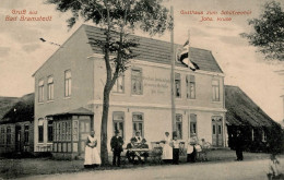 Bad Bramstedt (2357) Gasthaus Zum Schützenhof J. Kruse 1916 I-II - Altri & Non Classificati