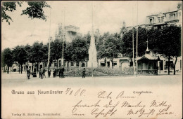 Neumünster (2350) Grossflecken 1900 I-II (Marke Entfernt) - Otros & Sin Clasificación